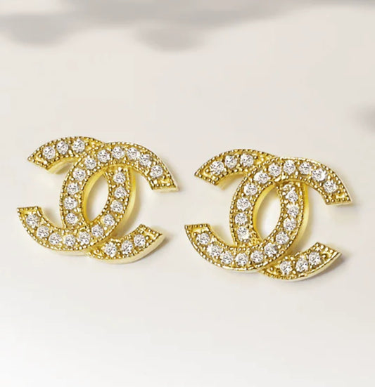 Double c earrings